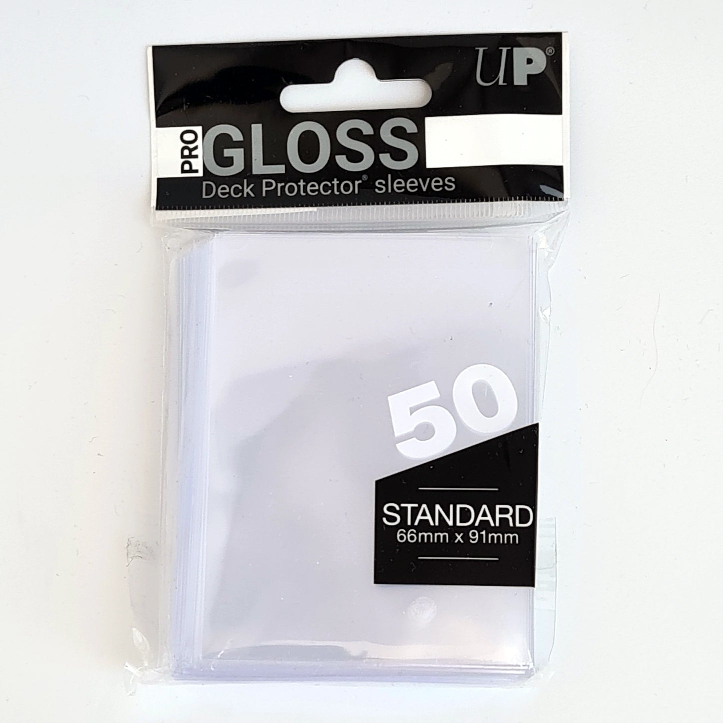 Ultra PRO – Pro-Gloss Standard Sleeves (Clear) – 50st