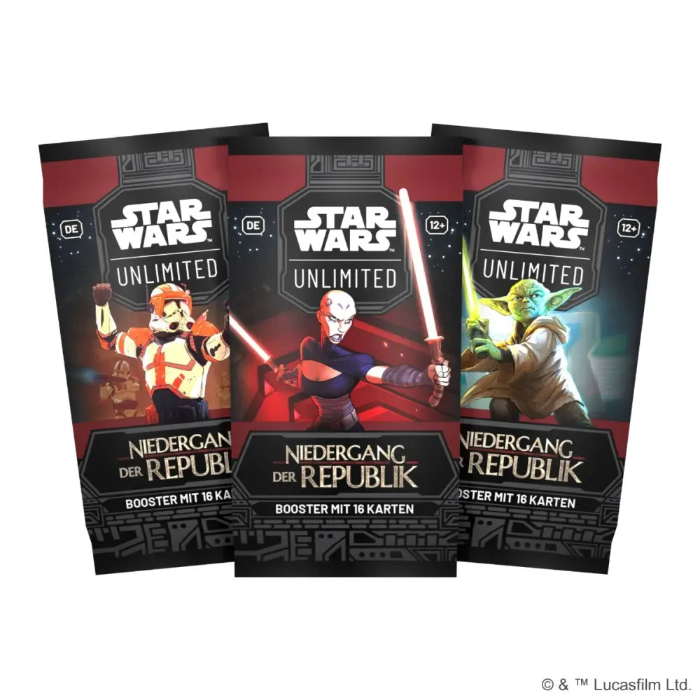 Star Wars: Unlimited - Niedergang der Republik - Booster (Deutsch)