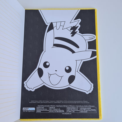 Pokémon - Notizbuch Pikachu Plüsch - DIN A5