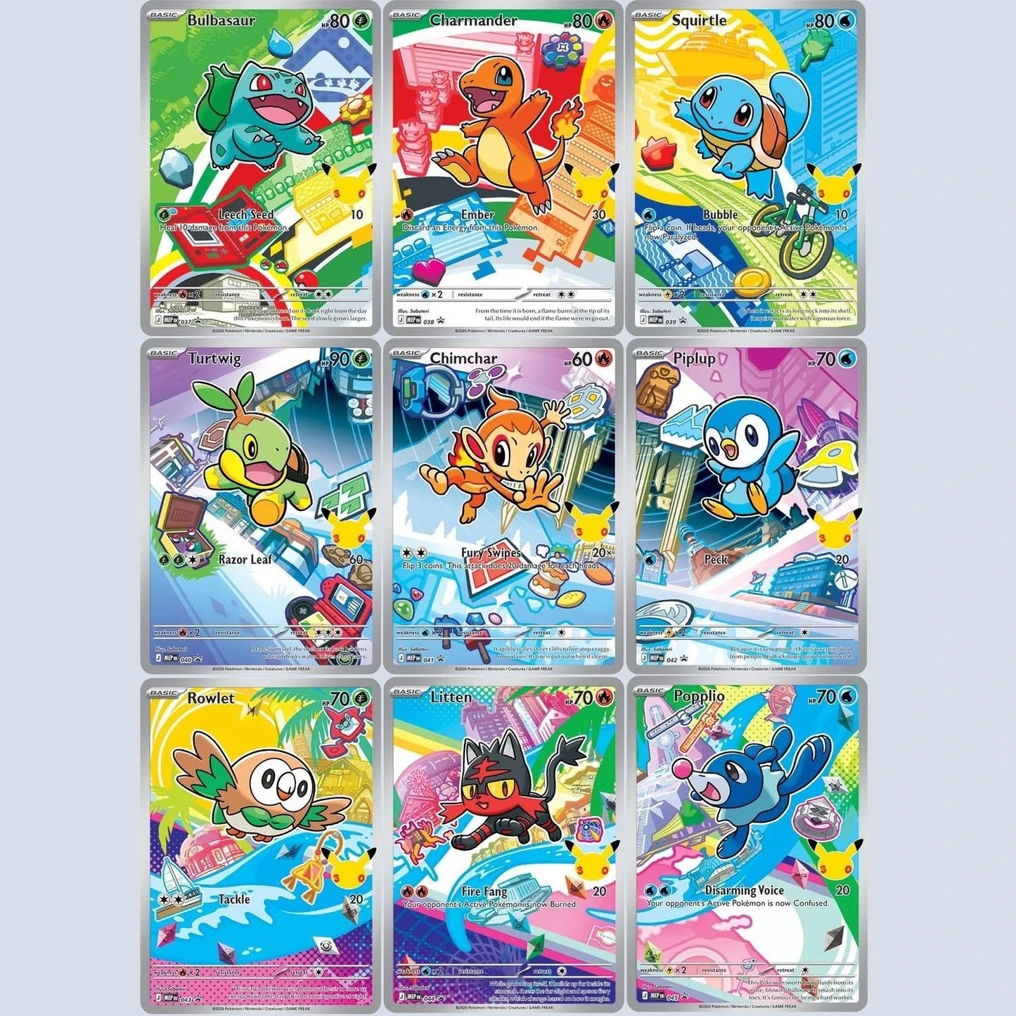 Pokémon TCG – 30th Anniversary First Partner Card Set Vol. 1