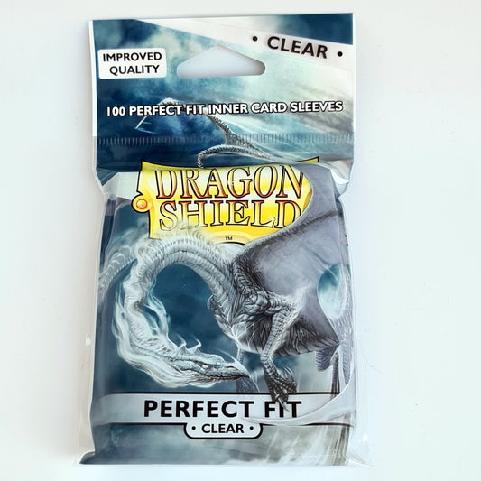 Dragon Shield - Perfect Fit Inner Sleeves (Clear) – 100st.