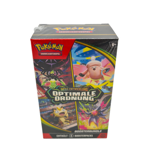 Pokémon TCG – Mega-Entwicklung: Optimale Ordnung Boosterbundle – Deutsch
