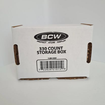 BWC - 330 Papp-Aufbewahrungsbox - 400 Karten
