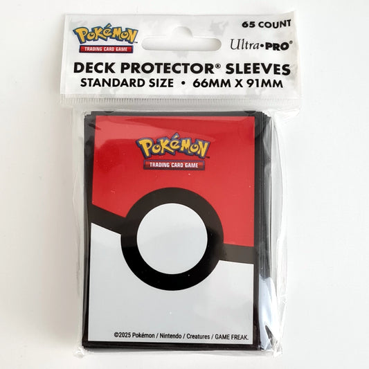 Ultra Pro - Pokéball Standard Deck Protector Sleeves - 65st. - Pokémon