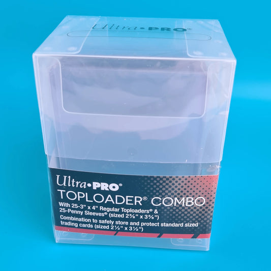 Ultra PRO - Toploader & Sleeve Combo (25+25 Stück)