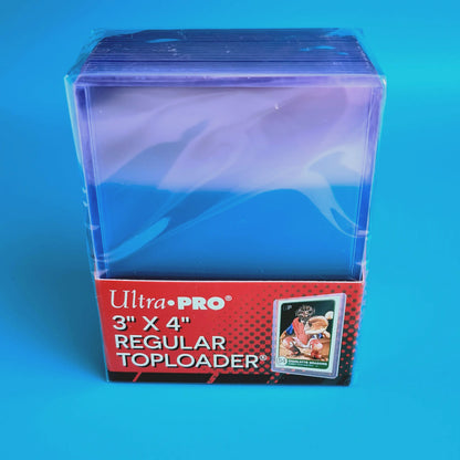 Ultra PRO - 3" x 4" Clear Regular Toploader - 25st.