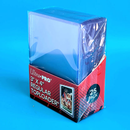 Ultra PRO - 3" x 4" Clear Regular Toploader - 25st.