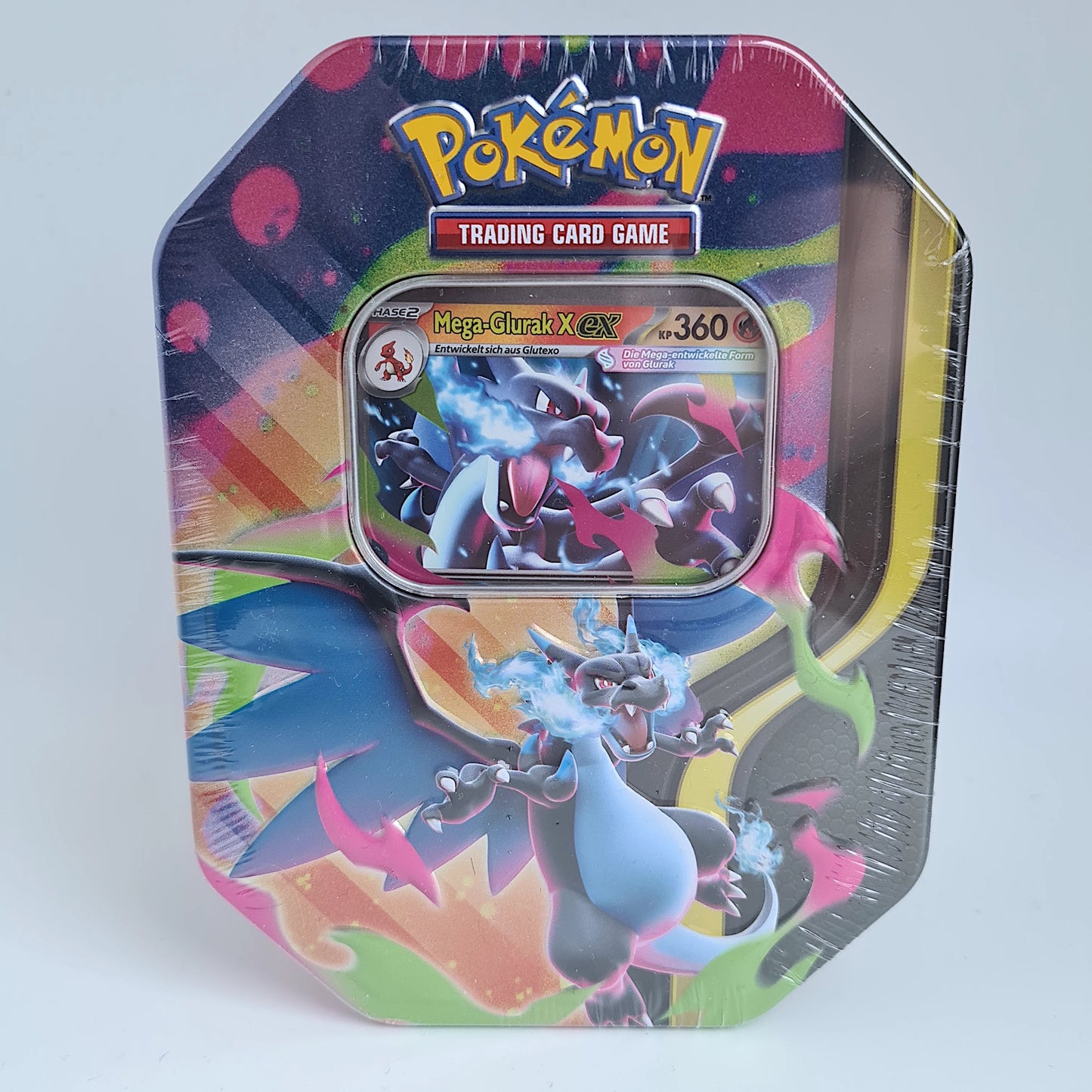 Pokemon Mega Entwicklung - Mega-Glurak-X-EX Tin 2026 (Deutsch)