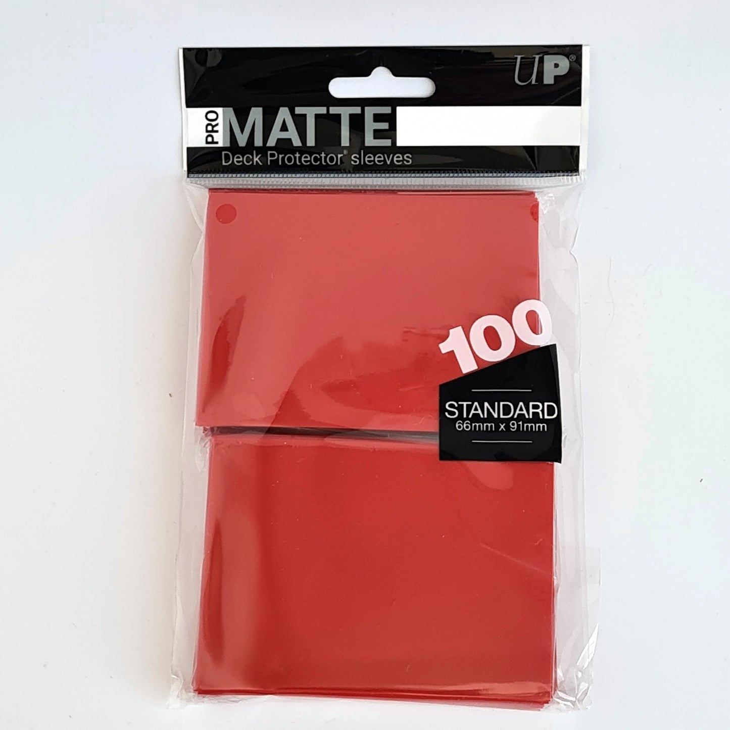 Ultra PRO – Standard Matte Deck Protector Sleeves (Rot) – 100st.