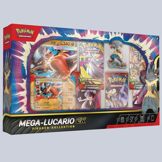 Pokémon Mega-Lucario-EX Figuren-Kollektion (Deutsch)