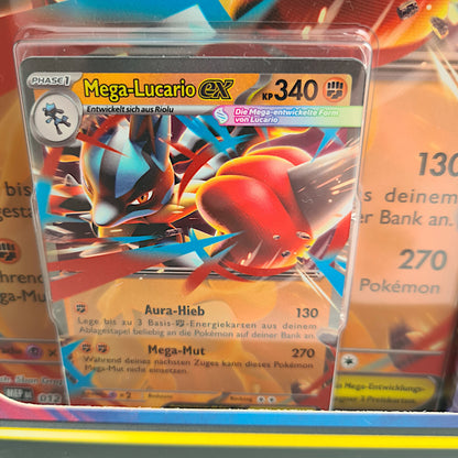 Pokémon Mega-Lucario-EX Figuren-Kollektion (Deutsch)