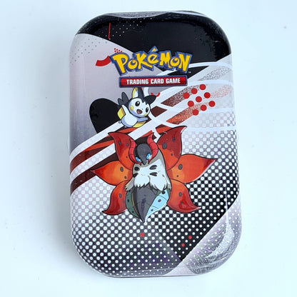 Pokémon Mini-Tin Karmesin & Purpur – Schwarze Blitze und Weiße Flammen (Deutsch