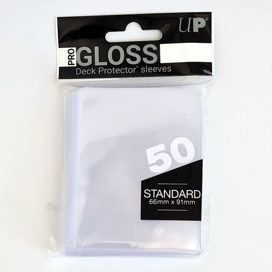Ultra PRO – Pro-Gloss Standard Sleeves (Clear) – 50st