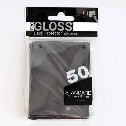 Ultra PRO – Pro-Gloss Standard Sleeves (Schwarz) – 50st
