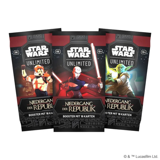 Star Wars: Unlimited - Niedergang der Republik - Booster (Deutsch)