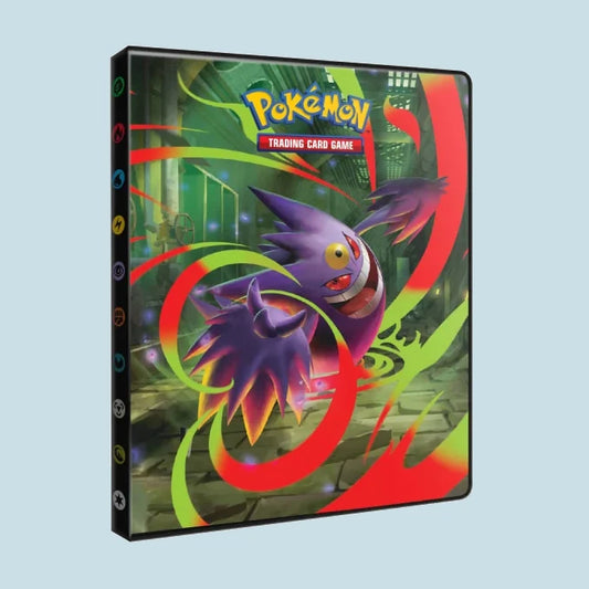 Ultra Pro – Pokémon Mega Entwicklung Sammelalbum / Binder 4-Pockets (Mega-Gengar & Mega-Skaraborn)